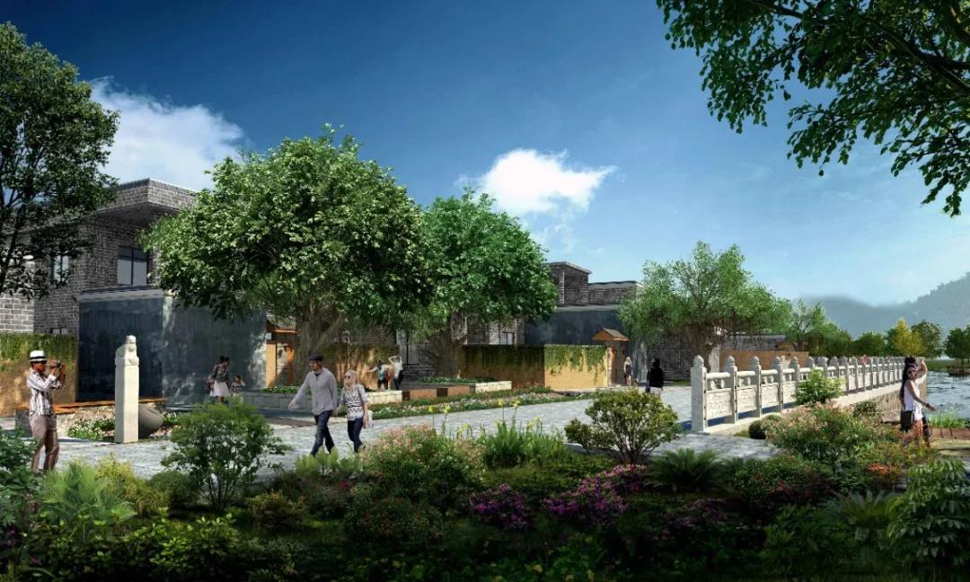 排山村改造效果图