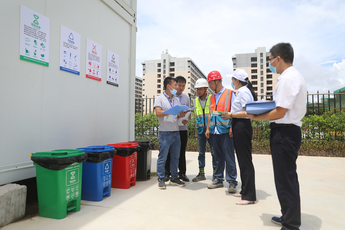 橫琴新區建築工地生活垃圾分類知多少?