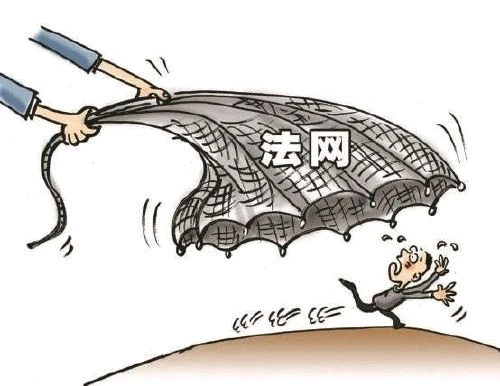 法网恢恢,疏而不漏.