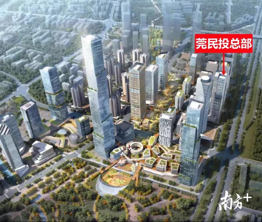 今天东莞cbd首批挂拍4宗地块209亿元成交