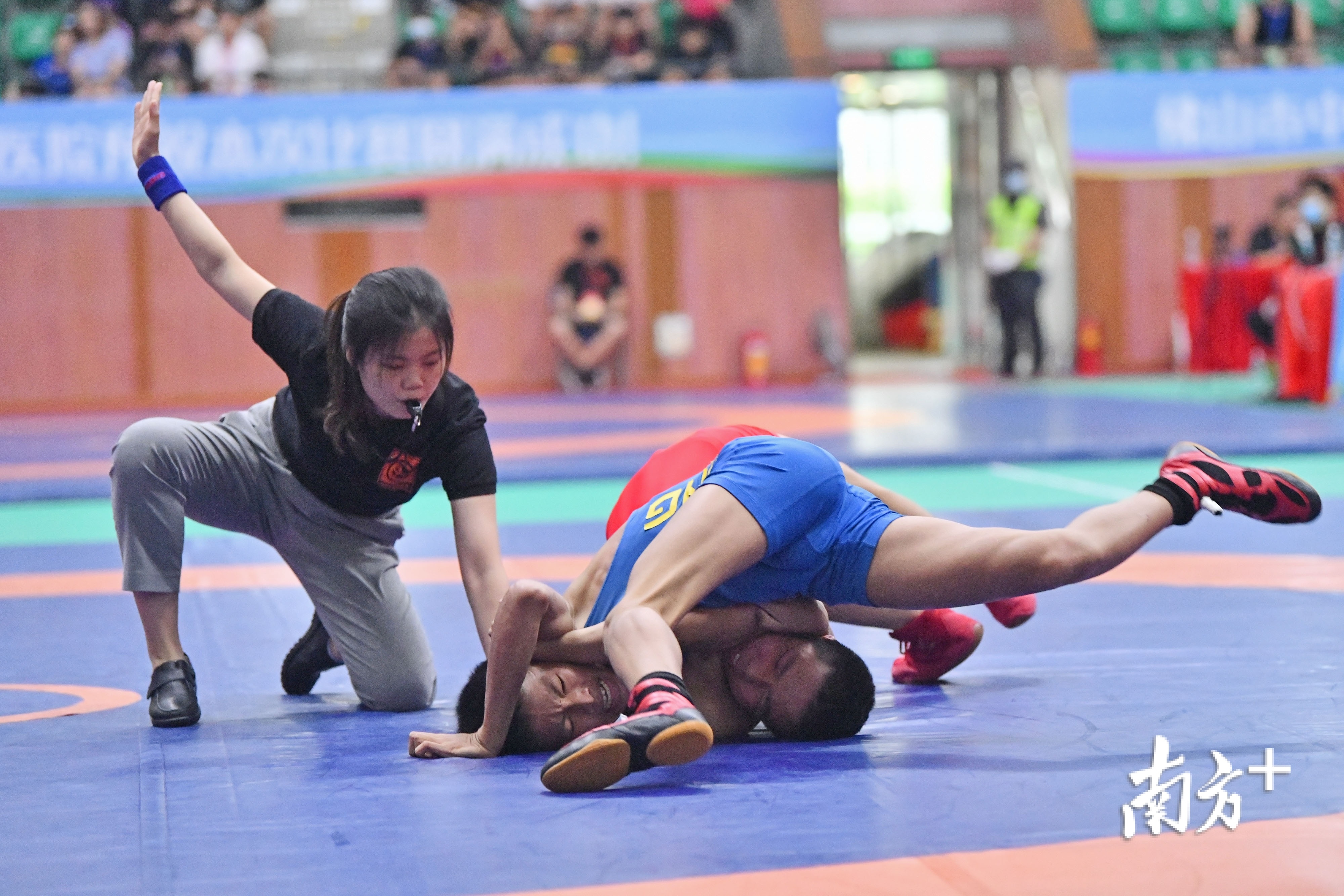 全省共有来自18个地市的650名运动员参加比赛。戴嘉信 摄