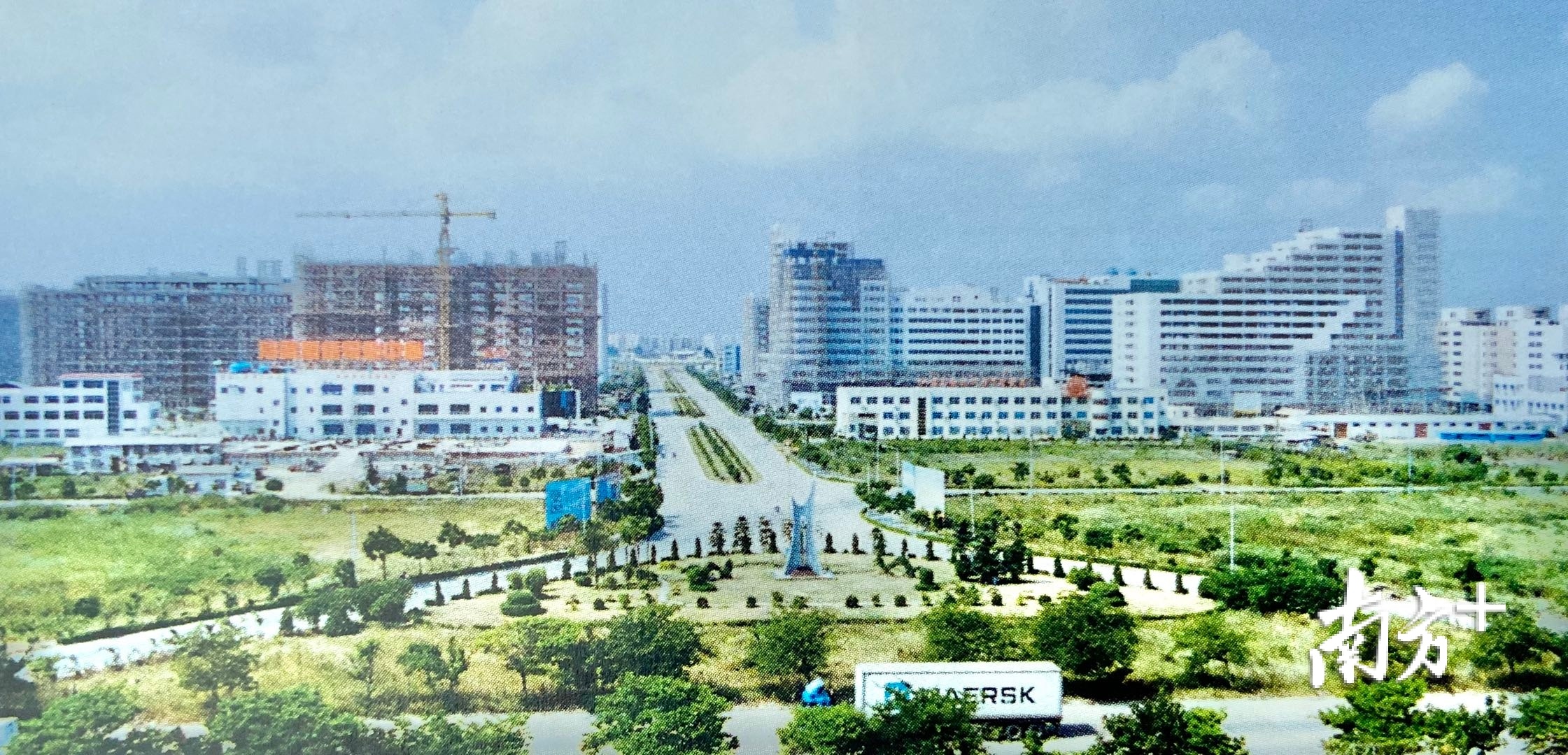 1994年建设中的汕头高新区。