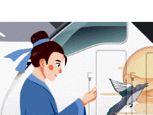 呜~“喜鹊号”七夕专列即将出发，请您检票上车