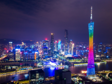 流光溢彩！广东多地灯光秀致敬特区40年