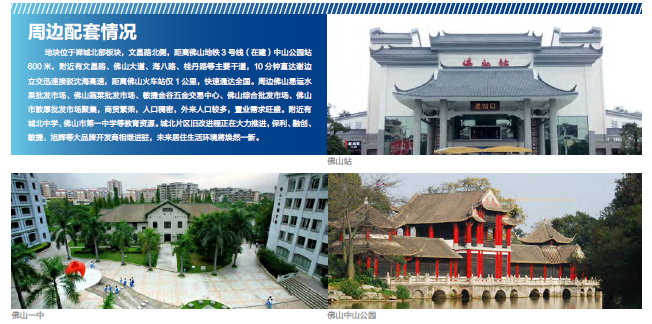 地块周边区位。来源:2020禅城区土地推介活动手册 地块周边区位。来源:2020禅城区土地推介活动手册