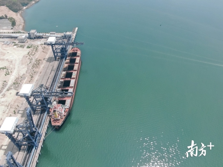 今年8月,煤炭码头靠泊煤轮12艘,创下开港以来单月靠港煤轮艘次最高纪录。