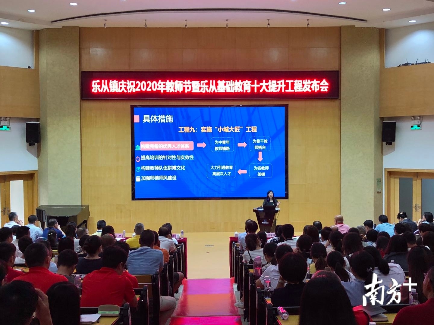 乐从将通过实施小城大匠工程,提升教师队伍整体素质。欧阳少伟 摄 乐从将通过实施小城大匠工程,提升教师队伍整体素质。欧阳少伟 摄