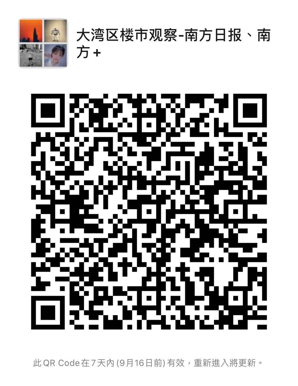 楼市报料、一手楼讯,扫码进群。