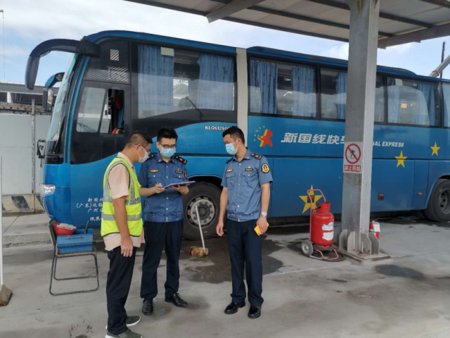 工作|广州市交通运输部门组织开展客运站营运客车安全例检指导工作