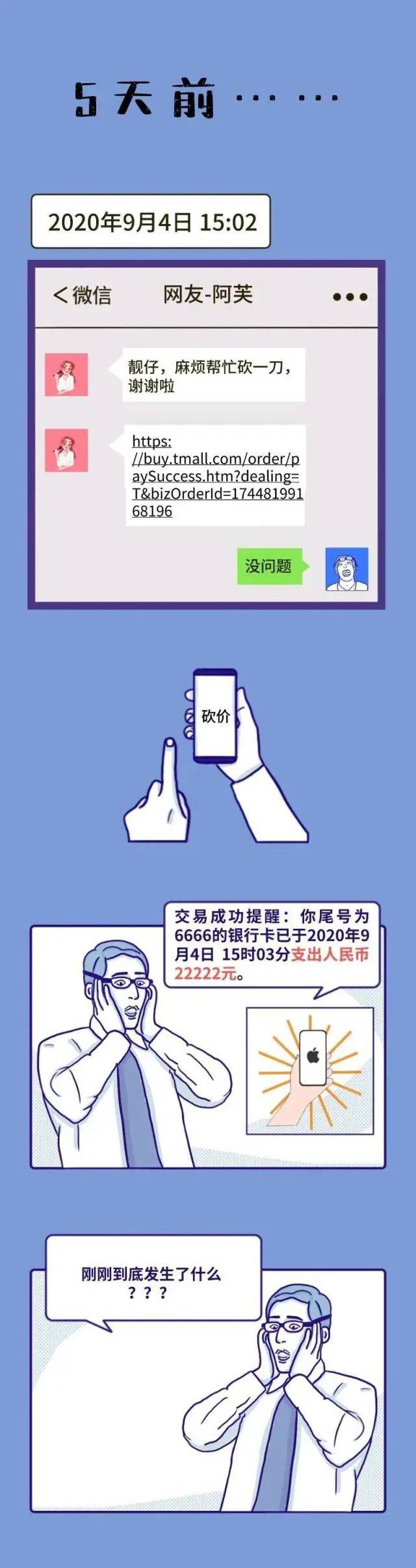 网络安全|您尾号为XXX的银行卡已支出人民币……