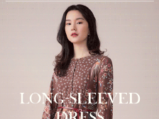 渔 | 长袖连衣裙，秋日的小确幸