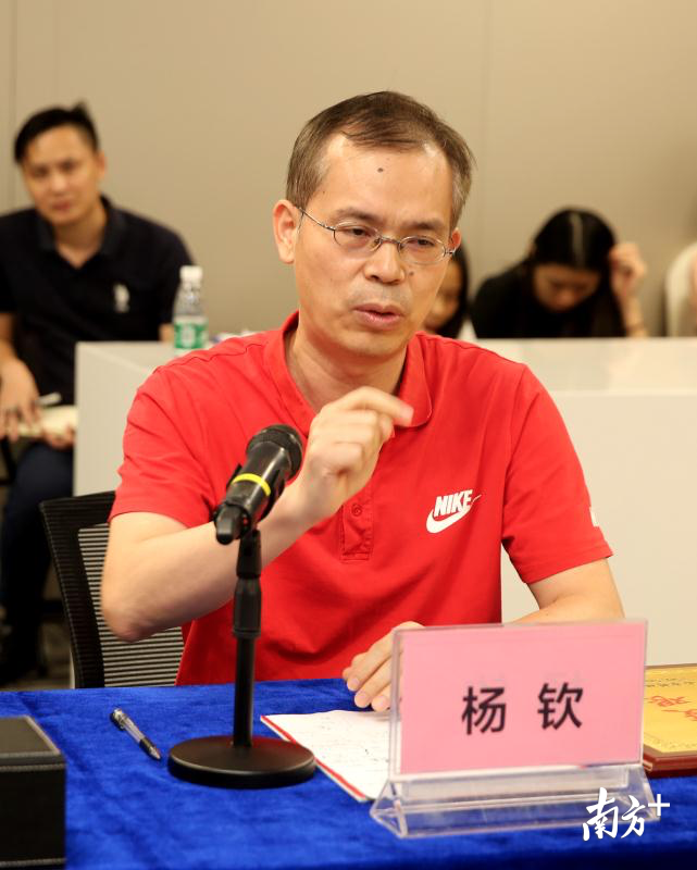 民建禅城区总支副主委杨钦。禅城区委统战部供图