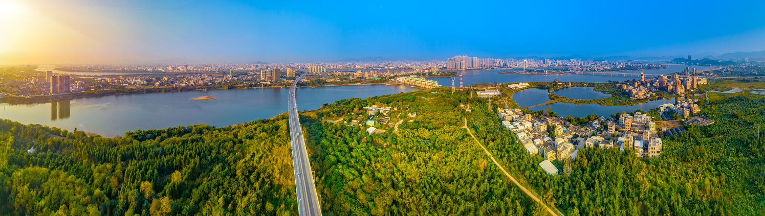 潮州着力构建“一江两城一海湾”美丽发展蓝图。林文强 摄