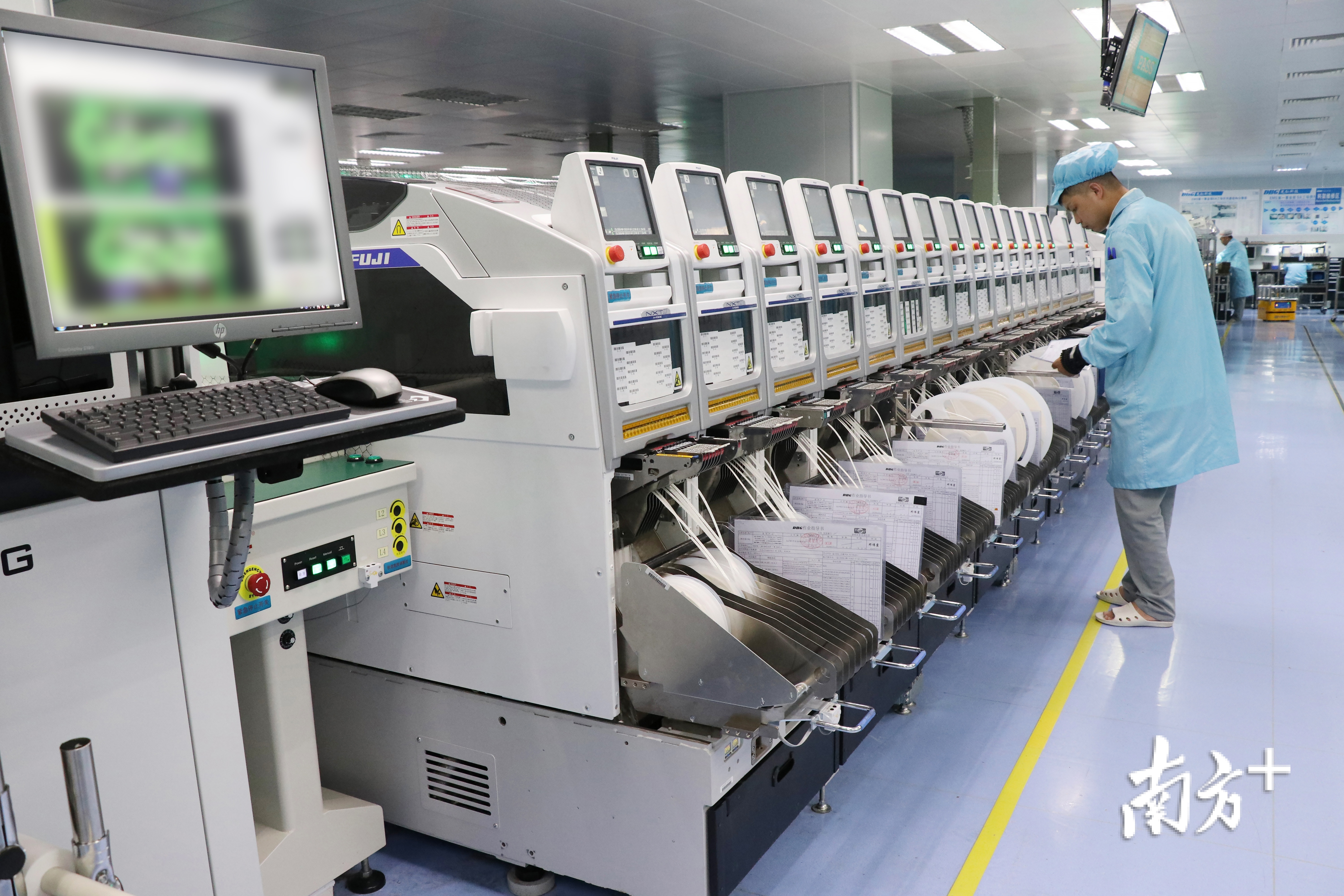  惠州上市公司光弘科技的生产车间 受访者供图