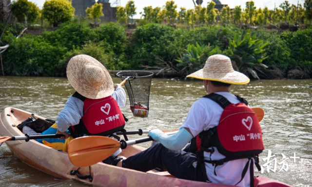 志愿者|寻找中山最美背影|保护母亲河，争当“河小青”