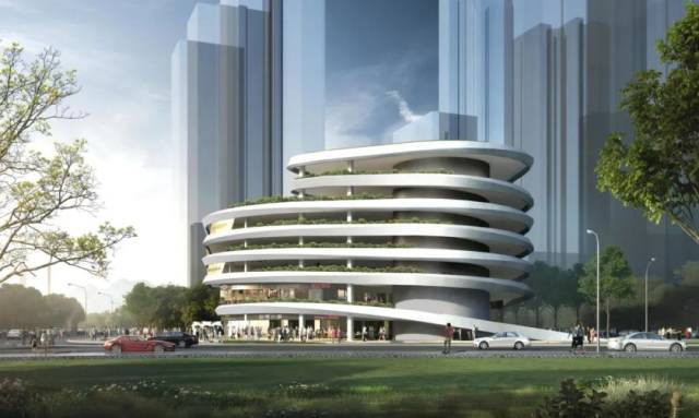 停车楼|378个车位!颜值爆表!东莞中心城区这个停车楼本周动工!