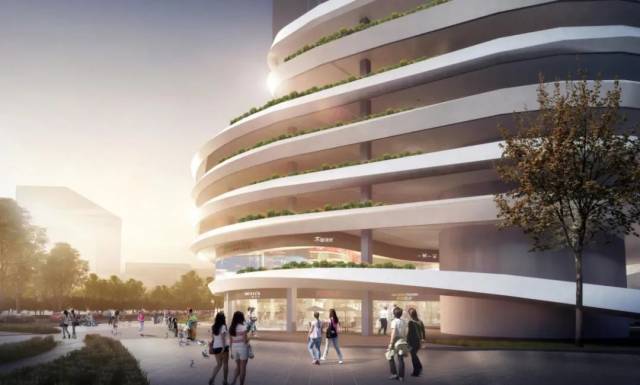 停车楼|378个车位!颜值爆表!东莞中心城区这个停车楼本周动工!