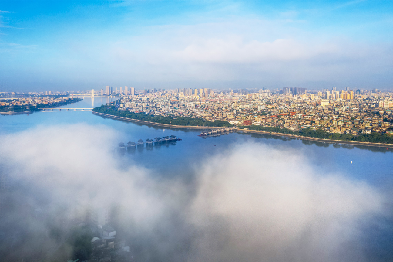 潮州不断深化改革，提升城市发展软实力。林文强 摄