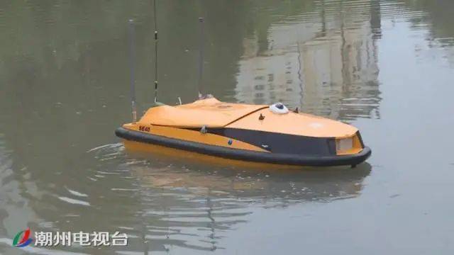 监测|【碧水攻坚】“无人船” 助力潮州智慧巡河