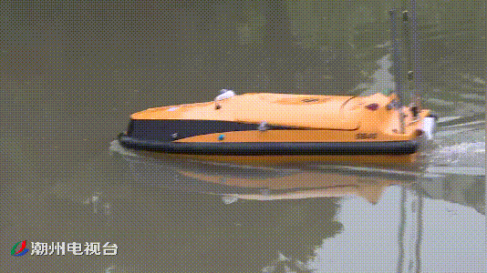 监测|【碧水攻坚】“无人船” 助力潮州智慧巡河