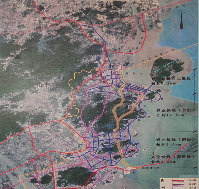 隧道|扩宽+隧道，双向14条车道！珠海大道改造在即！还有一大波好消息…