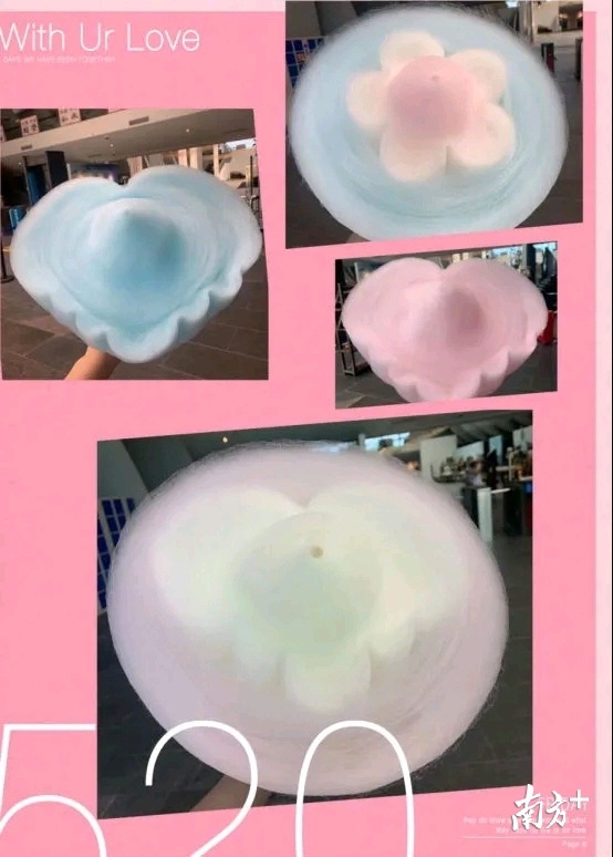 棉花糖机器人可制作18种不同花式的棉花糖。