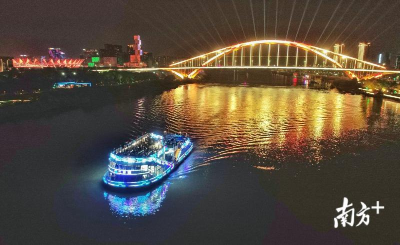 佛山三龙湾游船项目。戴嘉信 摄