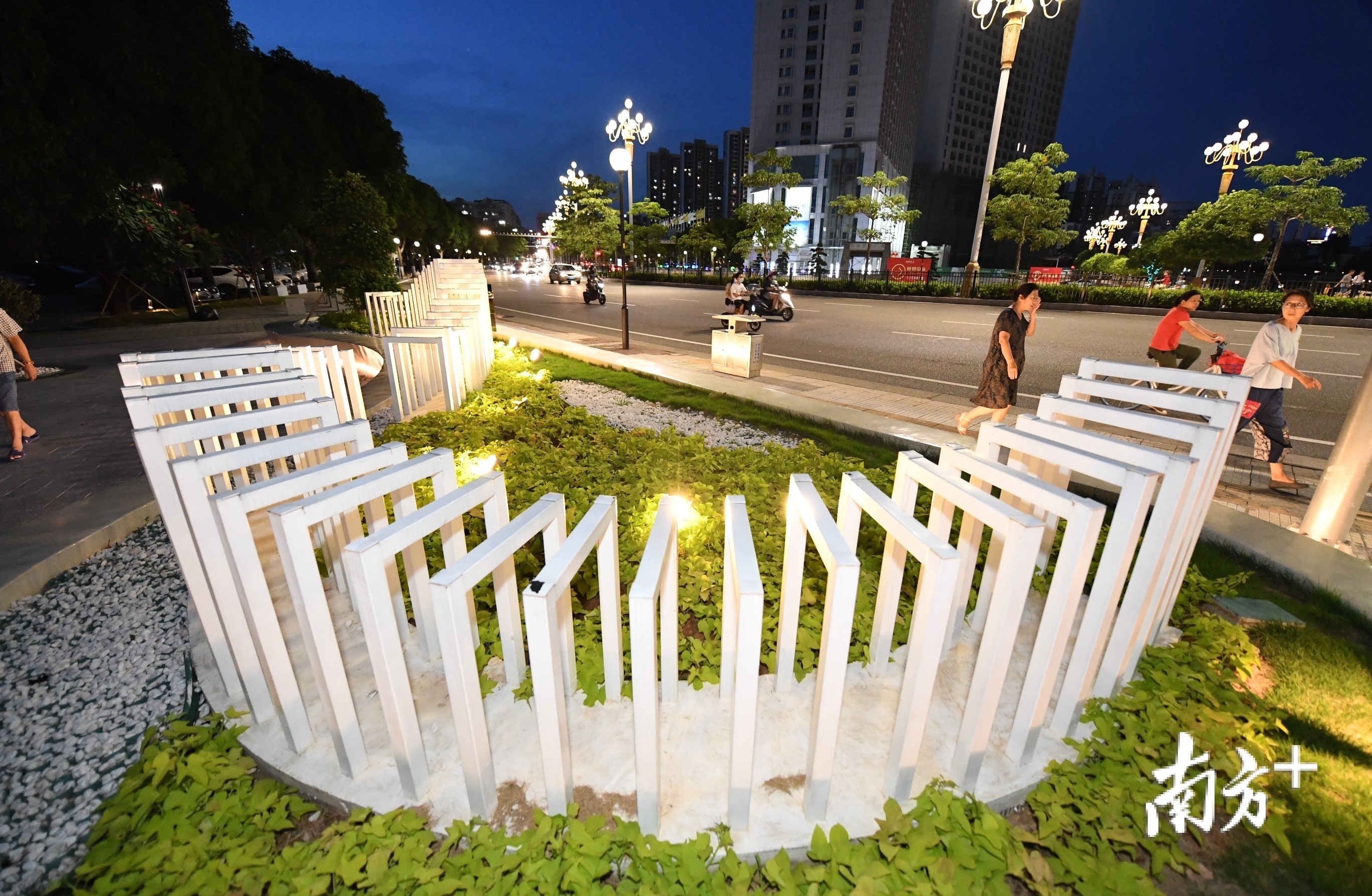 口袋公园。杨兴乐 摄