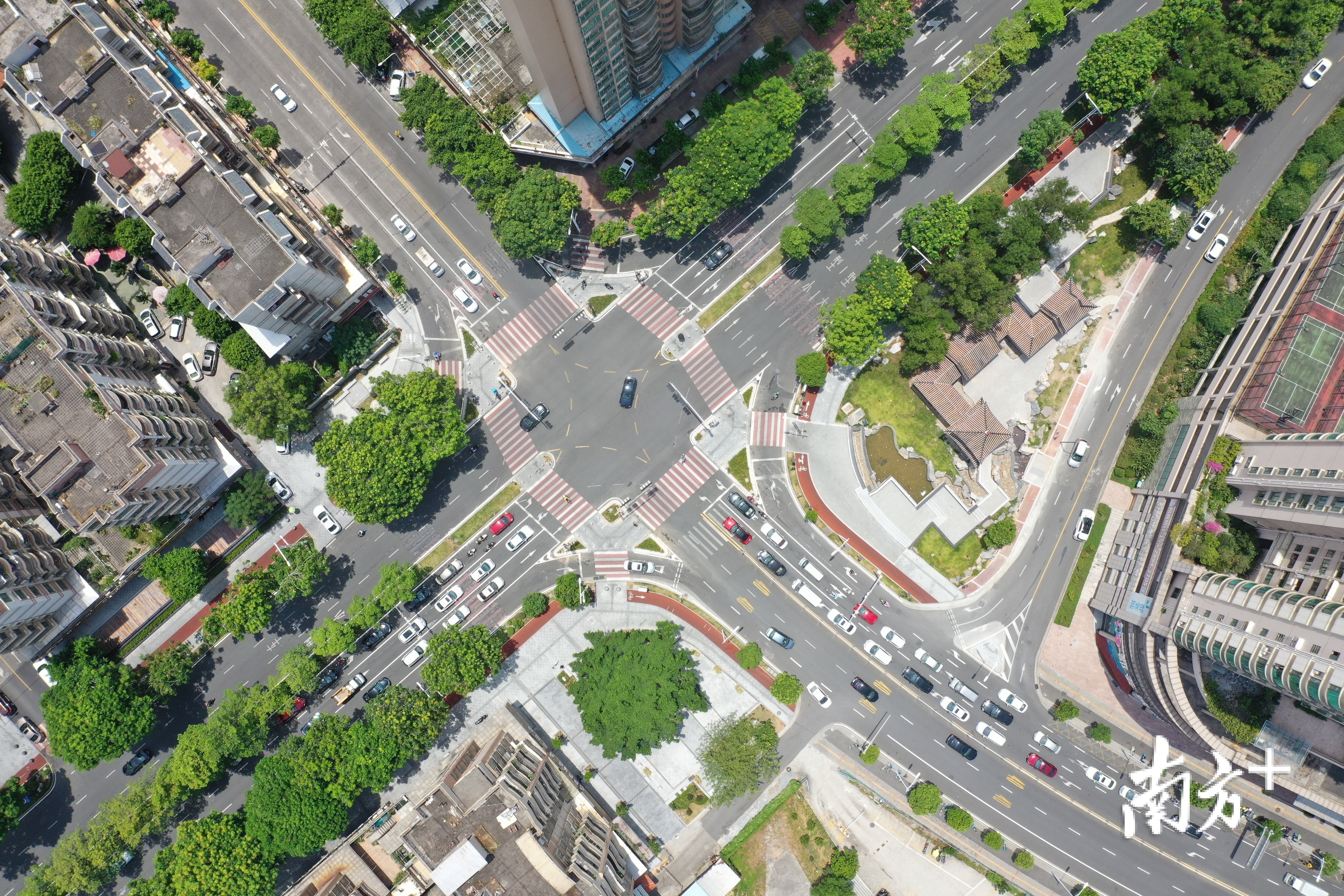 口袋公园。杨兴乐 摄