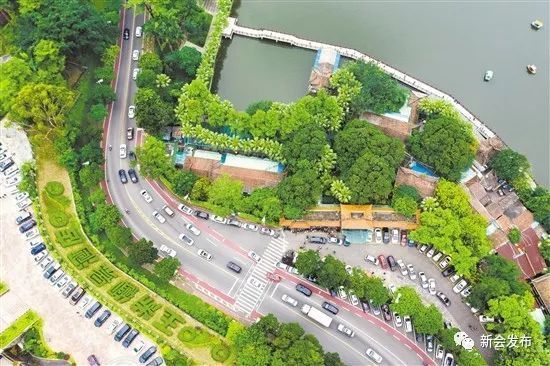 玉湖栈道。来源:新会发布