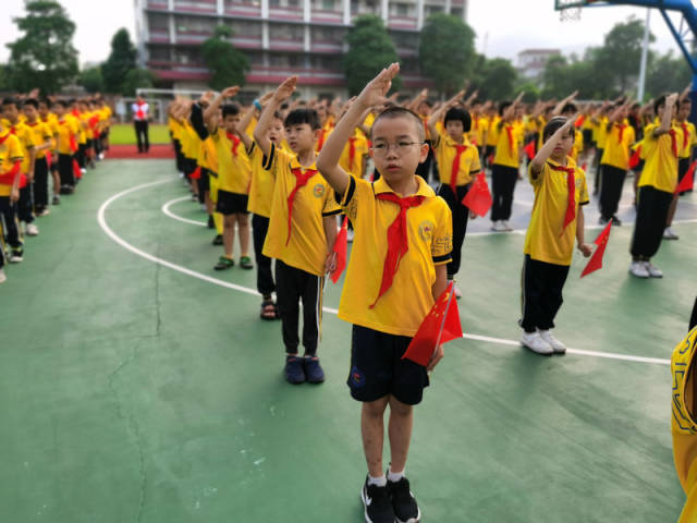 学生|礼赞伟大祖国，传承红色基因 ——记西樵镇第五小学红歌展示活动