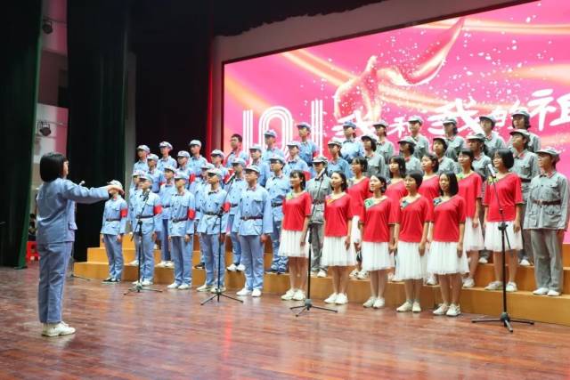 祖国|扬青春之律吕,赞祖国之辉煌|三水中学举行2020年我和我的祖国合唱比赛