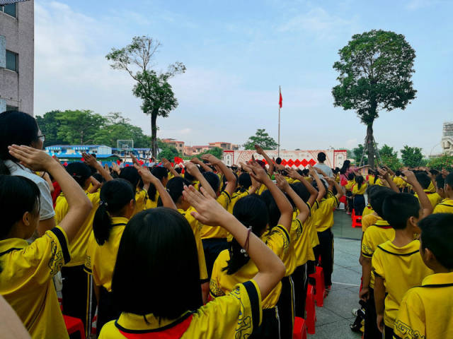 学生|礼赞伟大祖国，传承红色基因 ——记西樵镇第五小学红歌展示活动