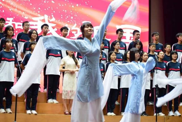 祖国|扬青春之律吕,赞祖国之辉煌|三水中学举行2020年我和我的祖国合唱比赛