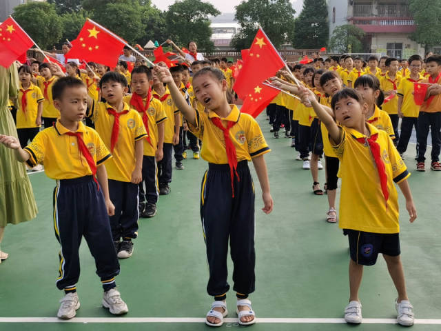 学生|礼赞伟大祖国，传承红色基因 ——记西樵镇第五小学红歌展示活动