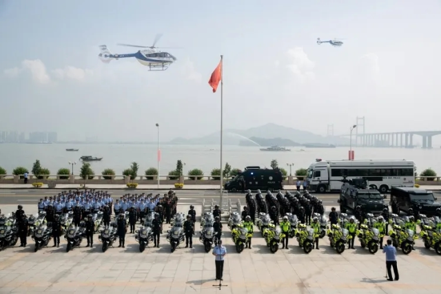 分局|让党旗在广州安保维稳第一线高高飘扬