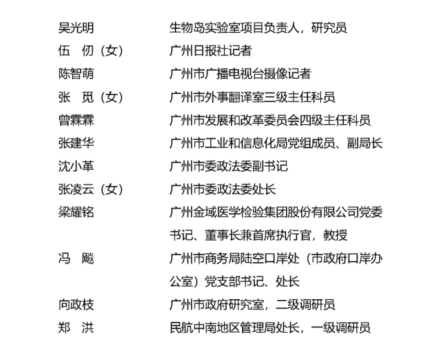 表彰|重磅 | 广东公示！广州这些集体、个人入选拟表彰名单！