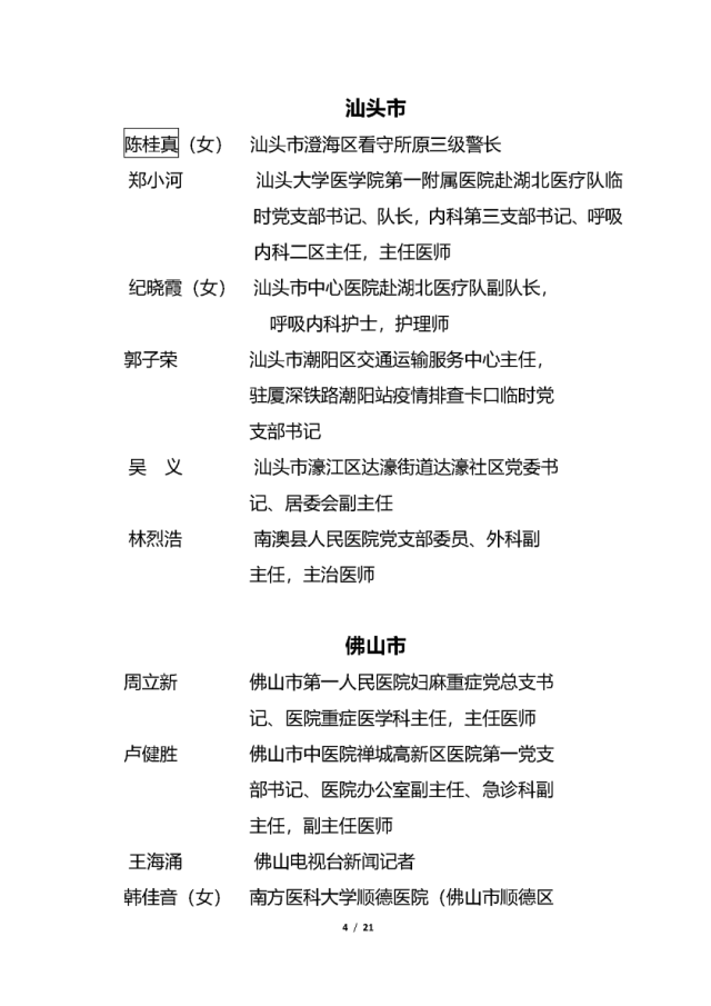 表彰|他们拟获全省表彰！