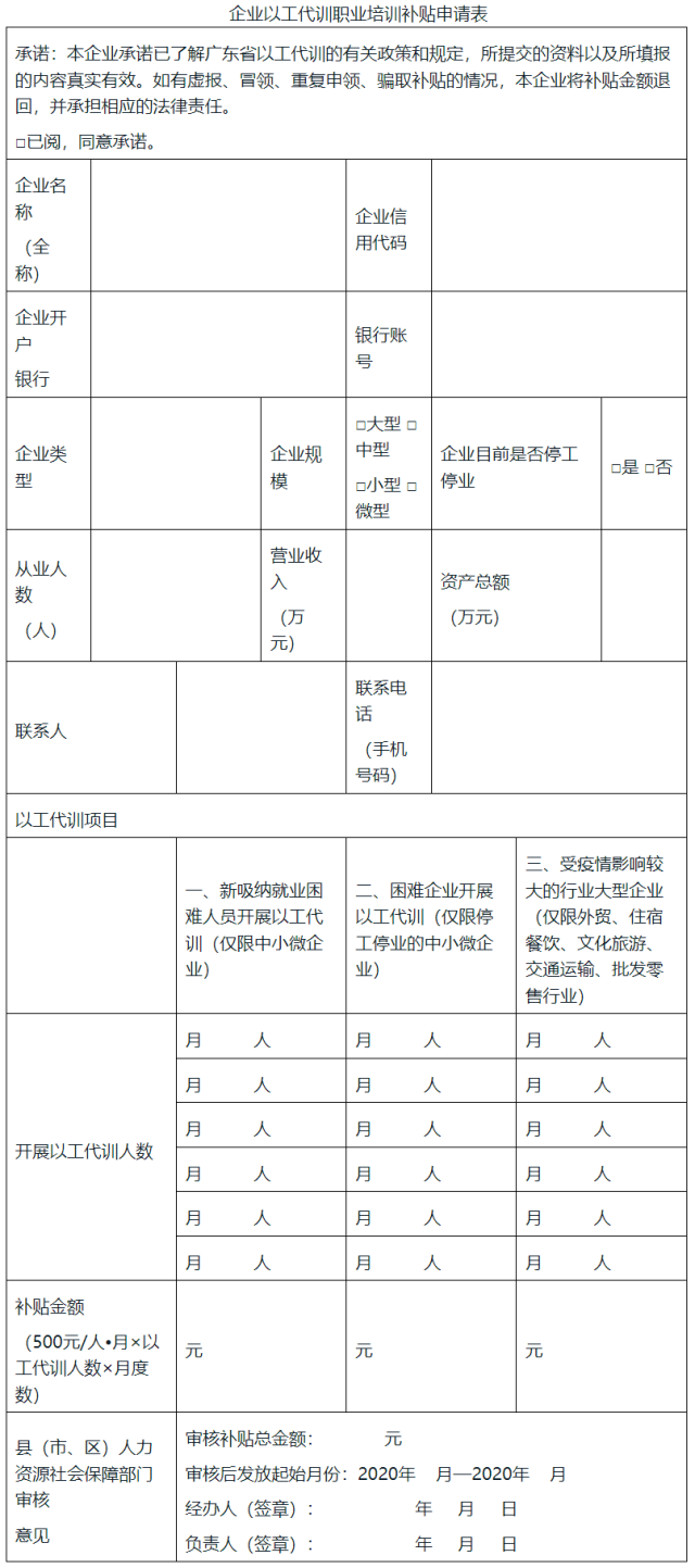 企业|企业以工代训补贴来了：每人每月500元！马上申请→