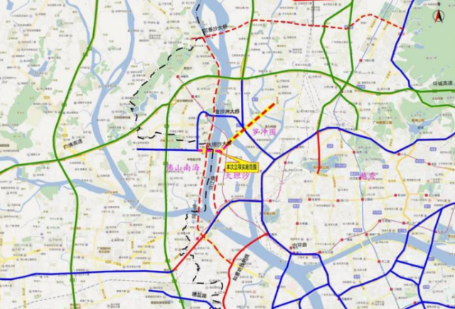 大桥|金沙洲新的过江通道要来了，沉香、大坦沙两大桥计划下月开工