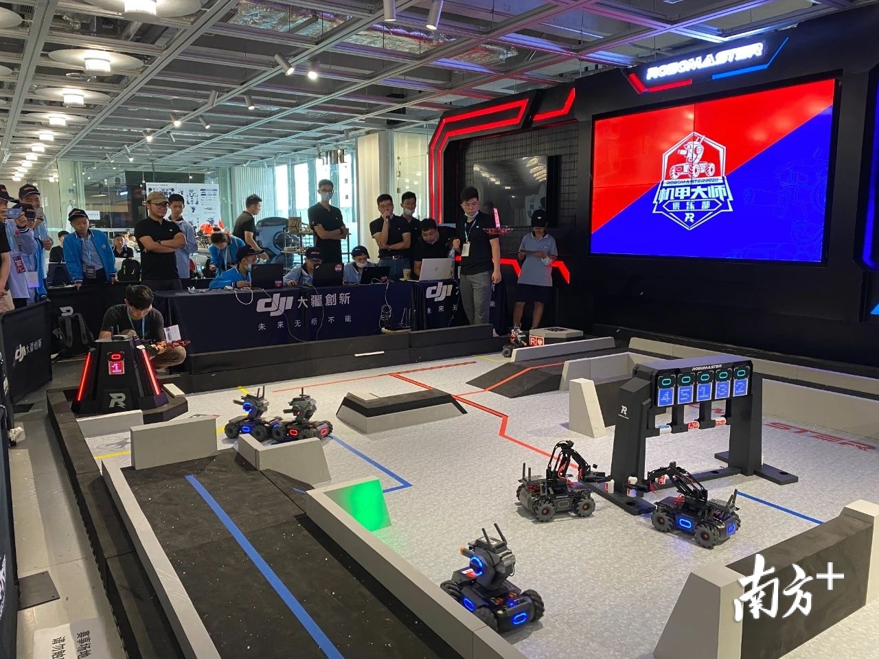 机甲大师挑战赛现场 机甲大师挑战赛现场