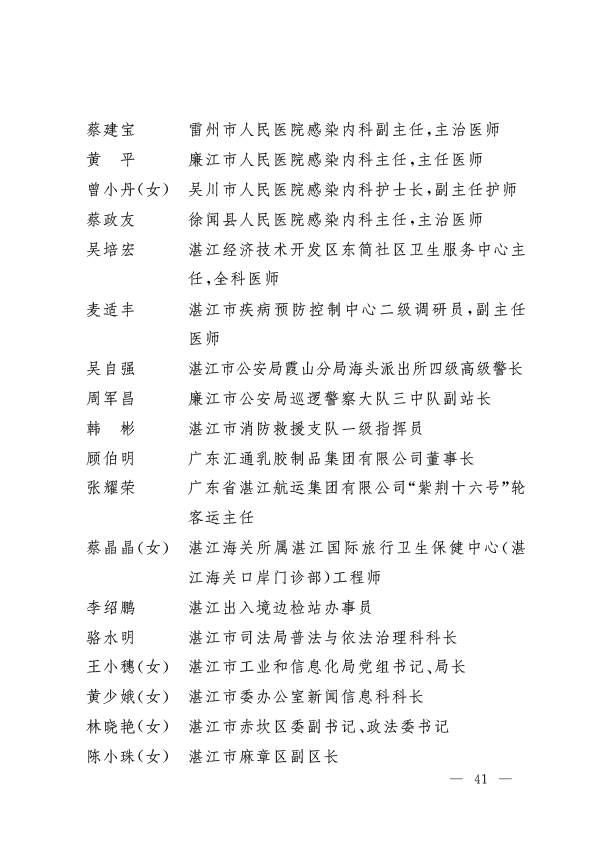 广东省|省生态环境厅固体处陈睿荣获“广东省抗击新冠肺炎疫情先进个人”称号