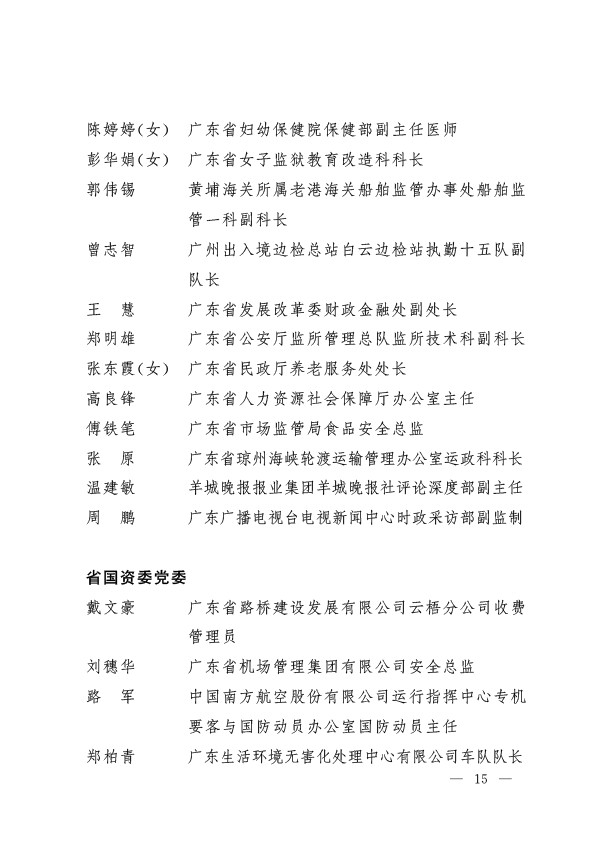 广东省|省生态环境厅固体处陈睿荣获“广东省抗击新冠肺炎疫情先进个人”称号