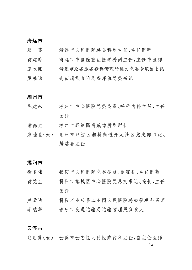 广东省|省生态环境厅固体处陈睿荣获“广东省抗击新冠肺炎疫情先进个人”称号
