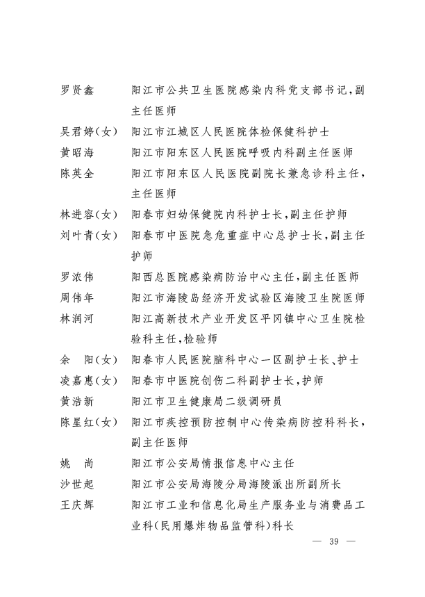 广东省|省生态环境厅固体处陈睿荣获“广东省抗击新冠肺炎疫情先进个人”称号