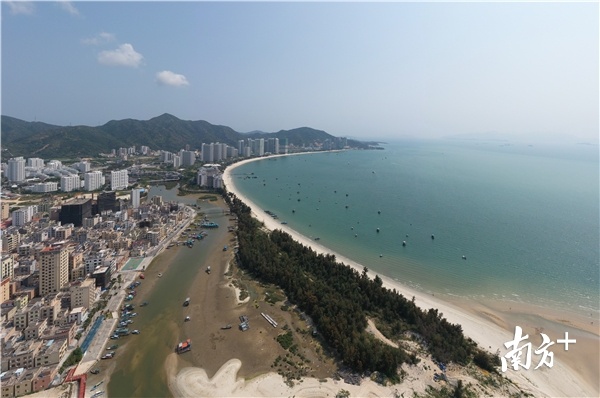 惠东稔平半岛巽寮滨海旅游度假区。