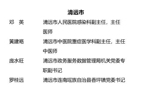 表彰|榜上有名！广东抗疫省级表彰对象名单公布