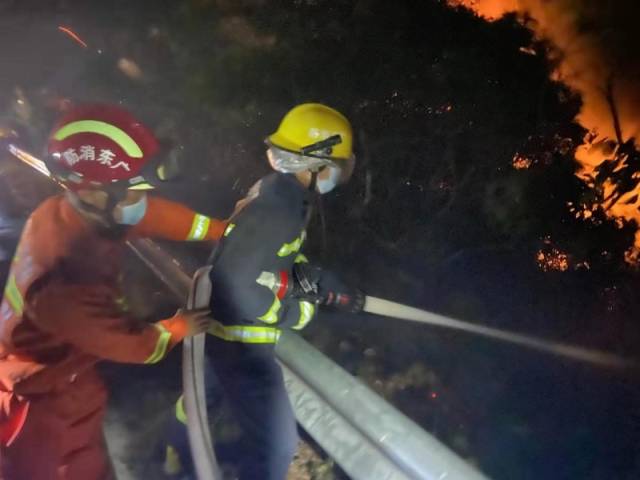 人员|汕头南澳县森林火灾已基本可控,起火原因及过火面积正在调查