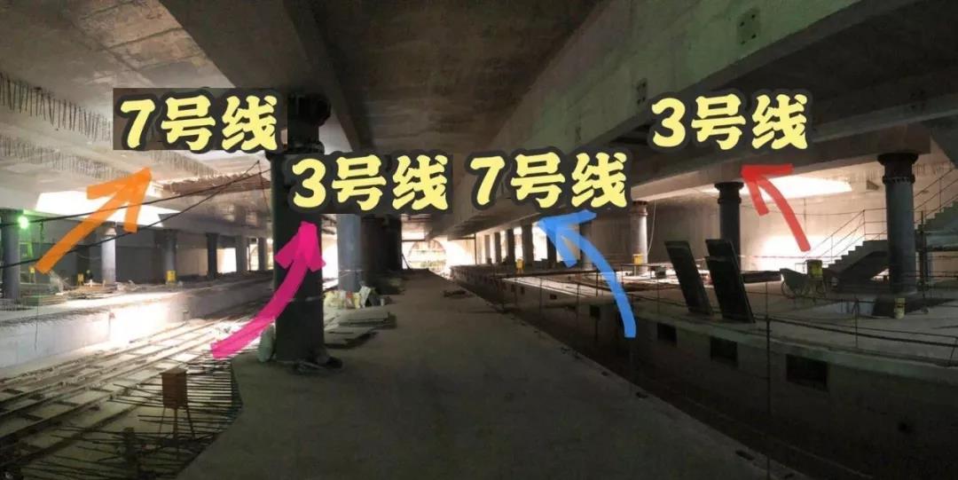 站内可实现快速换乘。 站内可实现快速换乘。