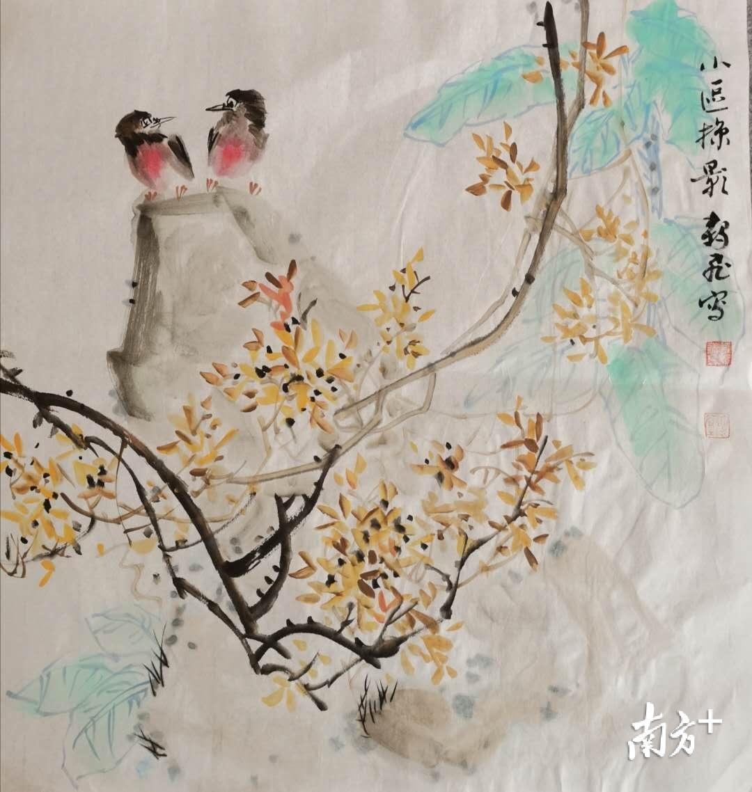 刘鹤飞《小区掠影》 刘鹤飞《小区掠影》